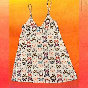 Butterfly, Strappy swing dress